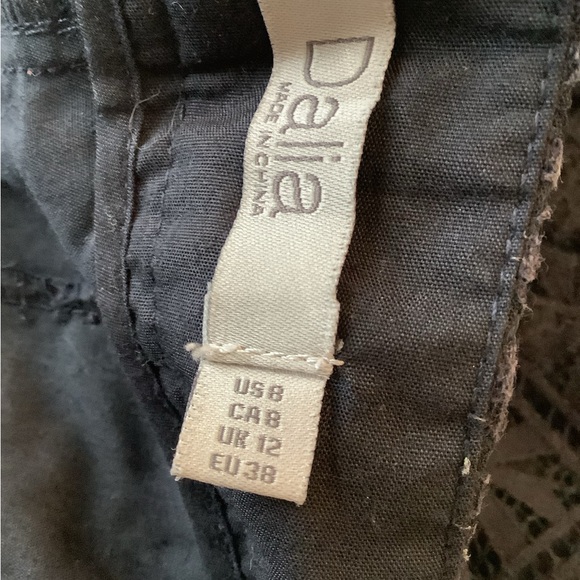 Dalia navy blue shorts crocheted look size (8) - Picture 7 of 10